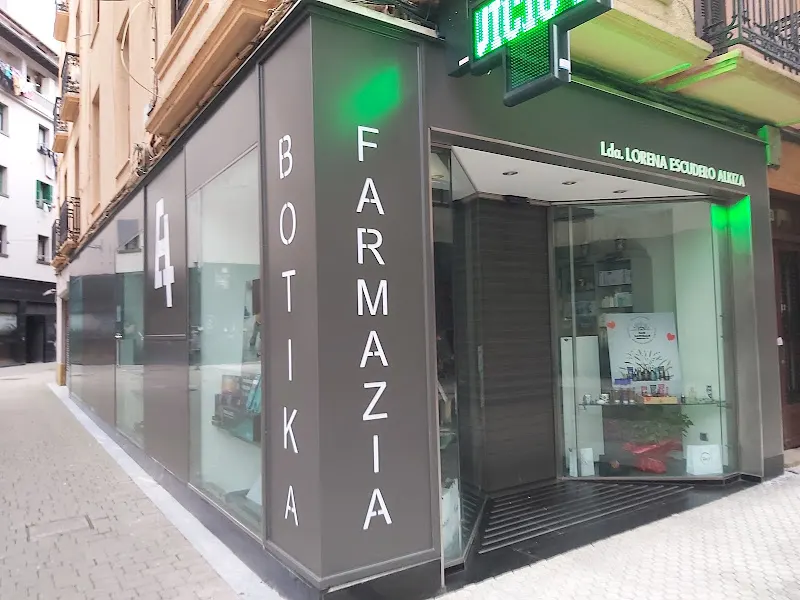 Farmacia ESCUDERO ALKIZA BOTIKA- Viteri 16 (Detrás de la Kutxa) - Errenteria