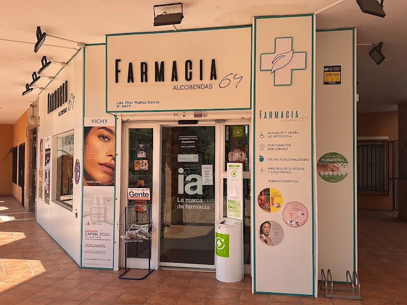 Farmacia Avenida 64 Alcobendas - Lda. Mª Pilar Muñoz