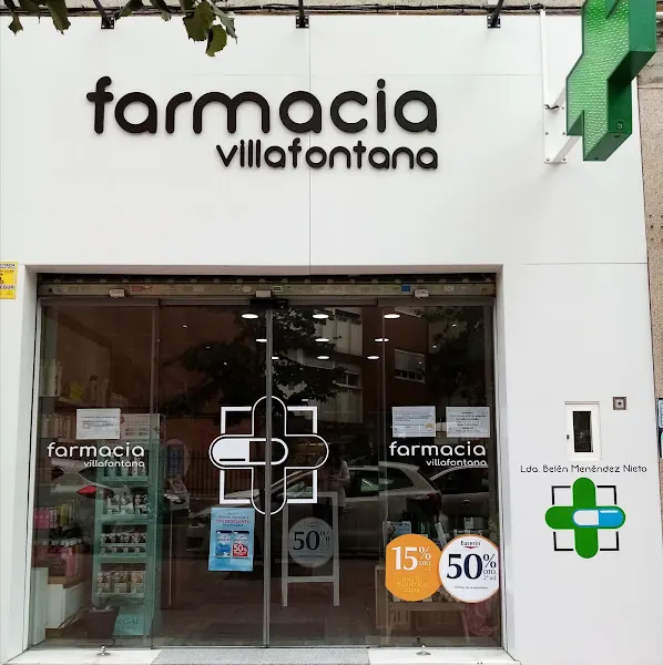 Farmacia Villafontana. Lda. Belén Menéndez Nieto. Móstoles