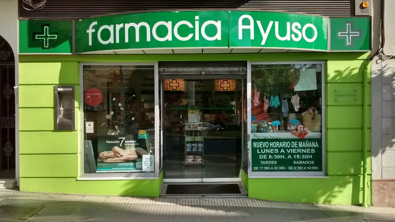 Farmacia Ayuso Lda. Rosario Ayuso Moreno Lda. Marta Contreras Ayuso