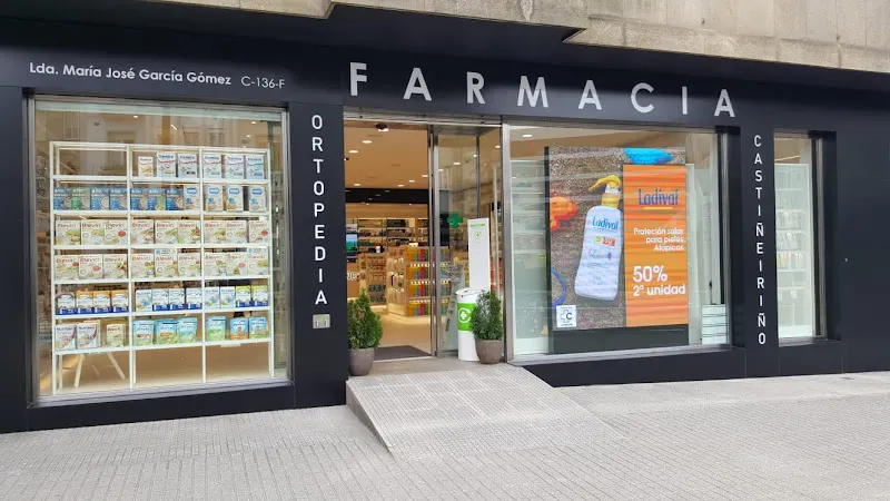 Farmacia Castiñeiriño 12 en Santiago de Compostela - María José García Gómez - Santiago de Compostela