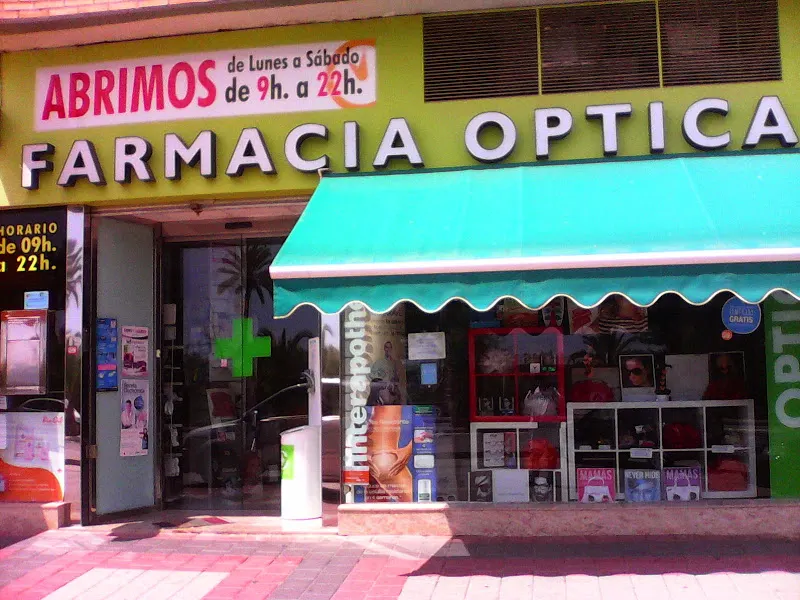 Fernández Castelló Gregorio Angel (Farmacia-Óptica) en Alhama de Murcia