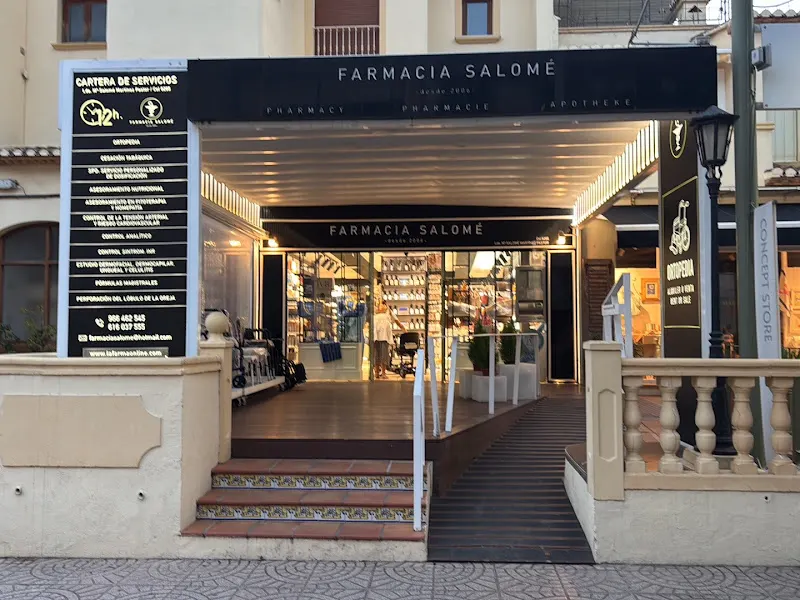 Farmacia-Ortopedia Jávea Mª Salomé Martínez Pastor - Jávea